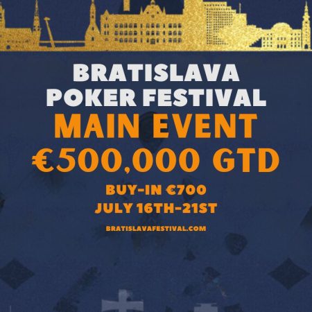 Újra 500,000€ garantált a Card Casinoban – hamarosan kezdődik a 2024-es Bratislava Poker Festival
